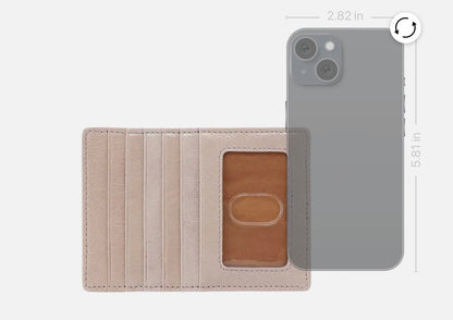 Euro Slide Card Case Stone Glass