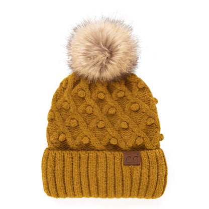 CC Crafted Pom Beanie