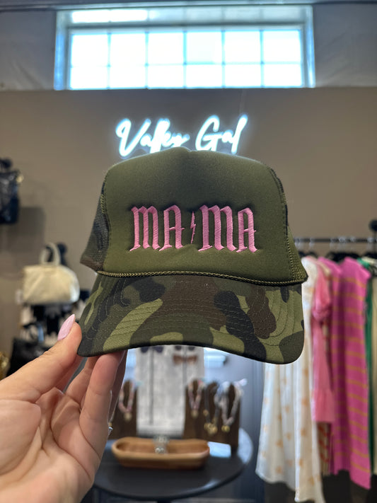 Mama Camo Trucker Hat