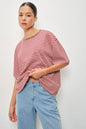PIA STRIPED OVERSIZED TEE
