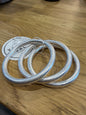 Silver Bangle Set
