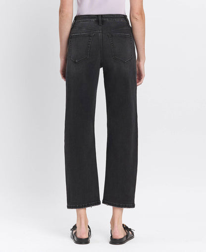 HIGH RISE BARREL JEANS T6568