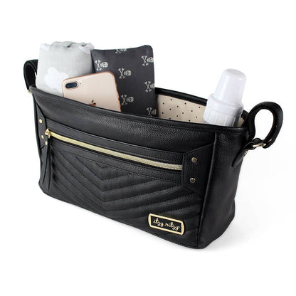 Black Travel Stroller + Wagon Caddy