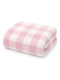 Phufy® Bliss Gingham Blanket Pink