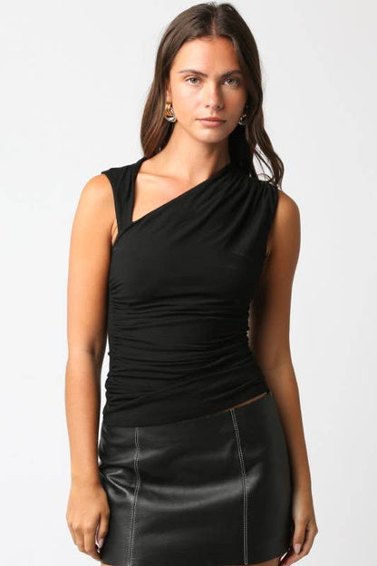 Mia Knit Cross Top