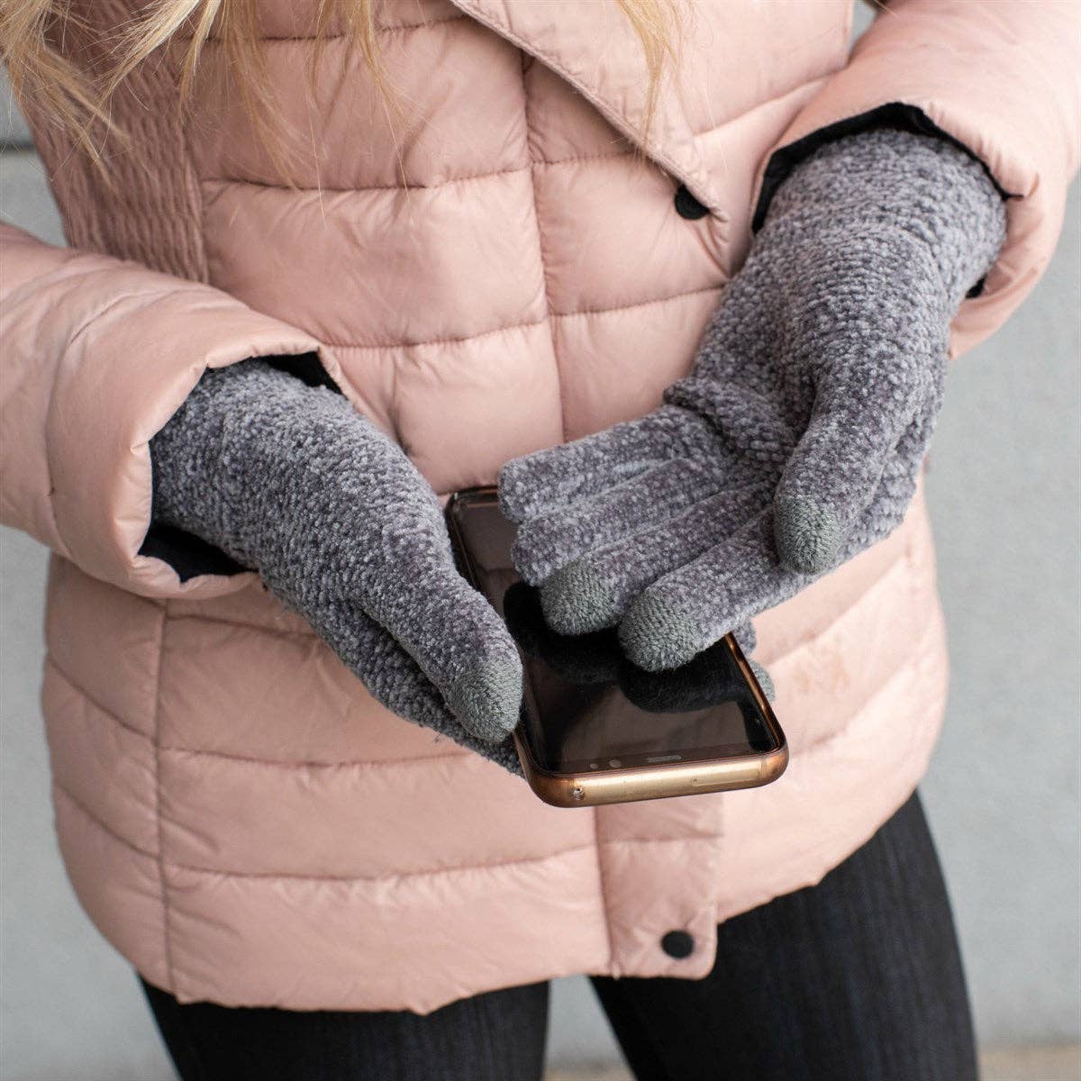 Chenille Touchscreen Glove