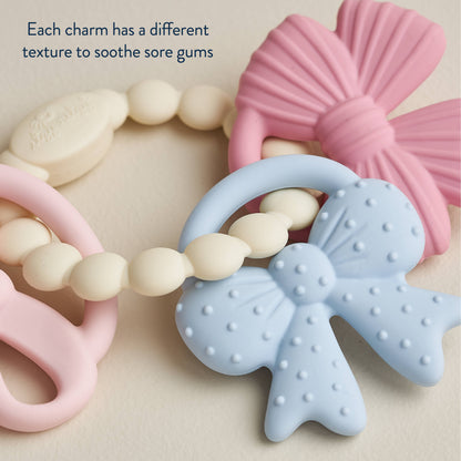Itzy Trio Bow Teether