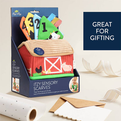 Itzy Sensory Scarves™ Barn Edition