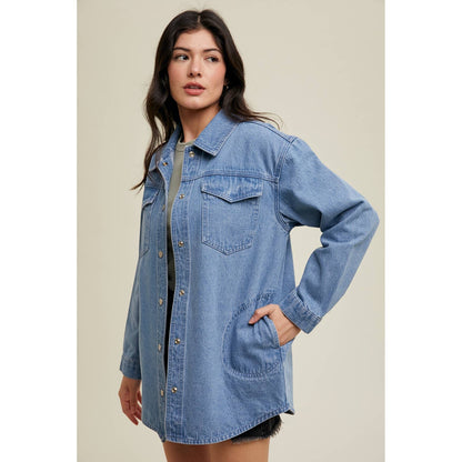 Denim Jacket With Pockets