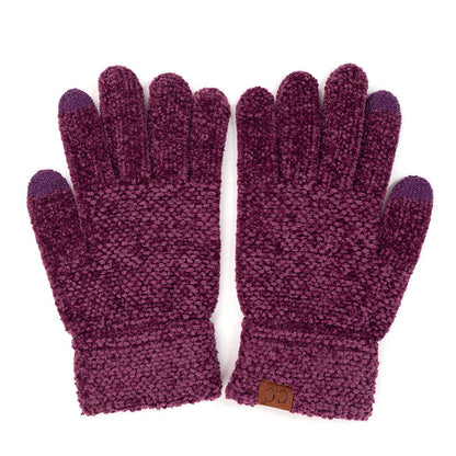 Chenille Touchscreen Glove