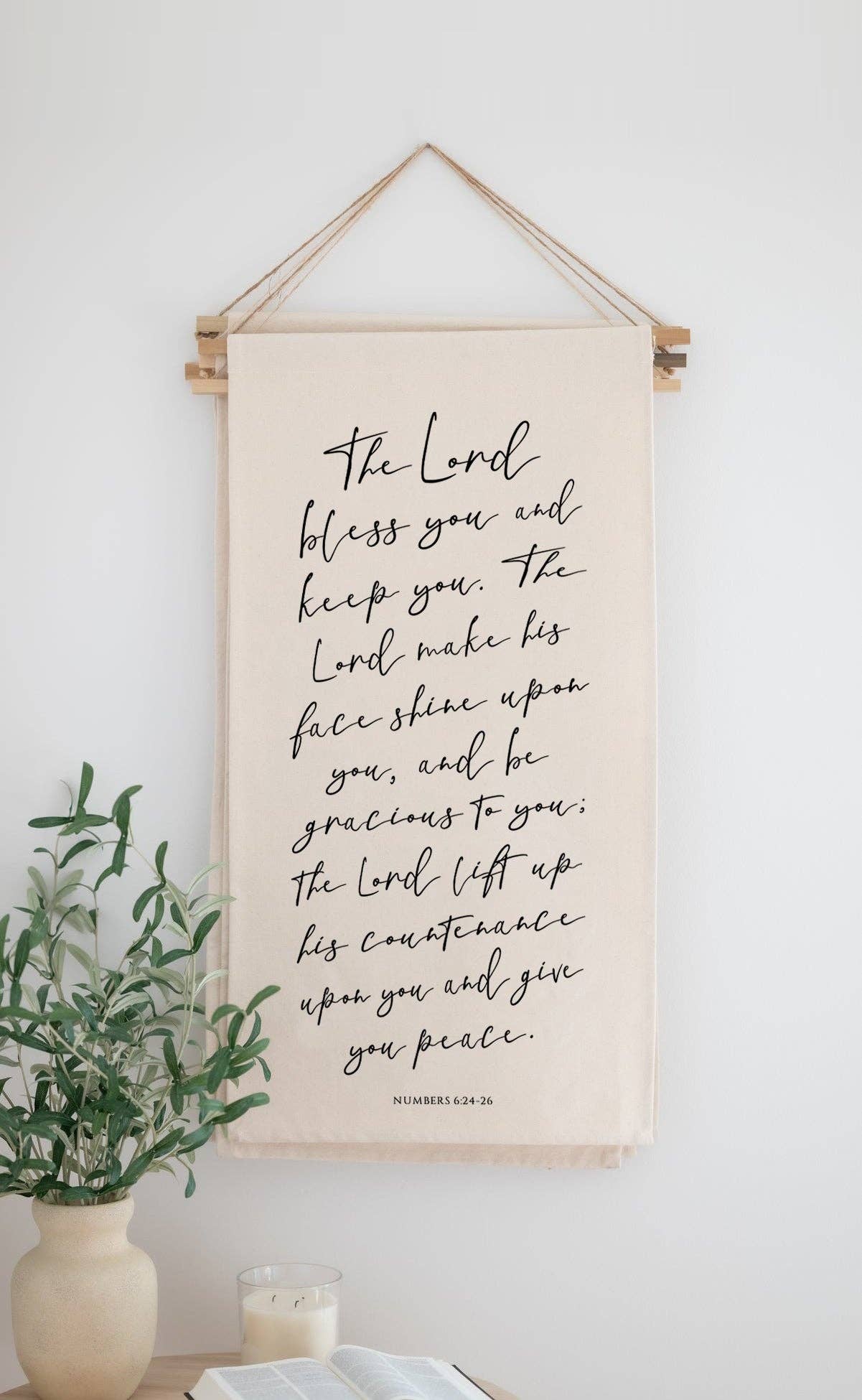 The Lord Bless You and Keep You Banner