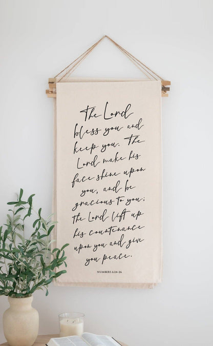 The Lord Bless You and Keep You Banner