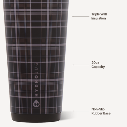 Flannel HydroJug 20 oz Everyday Tumbler