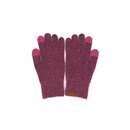 Ultra Soft Recycled Fine Yarn Women's Gloves