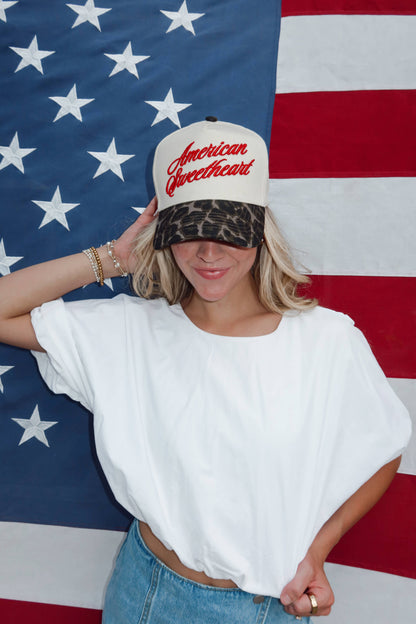 American Sweetheart Leopard Hat