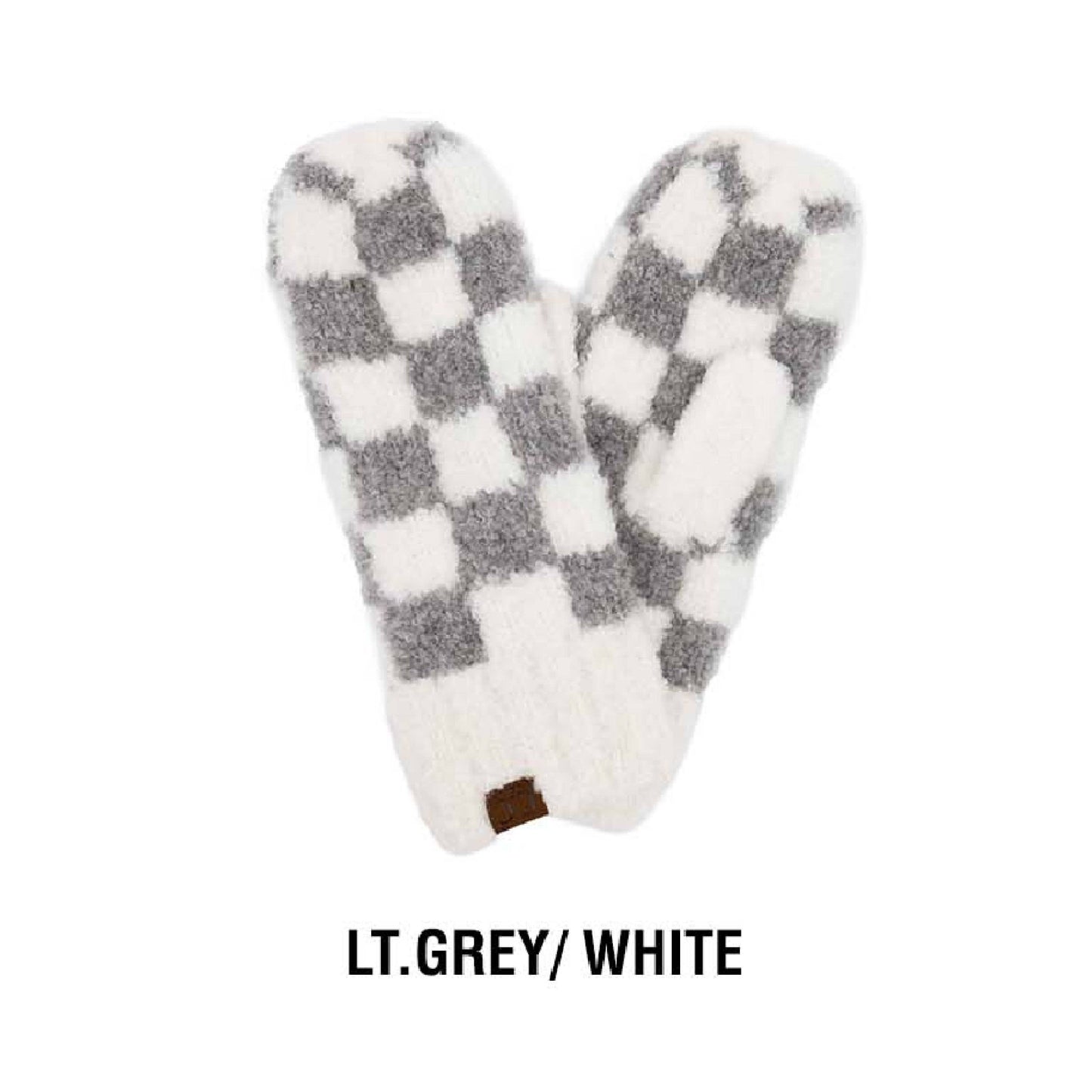 CC Checkered Mittens