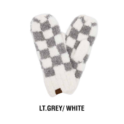 CC Checkered Mittens