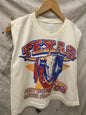 Texas Fort Worth 1983 Rodeo Finals Boxy Midriff Muscle top