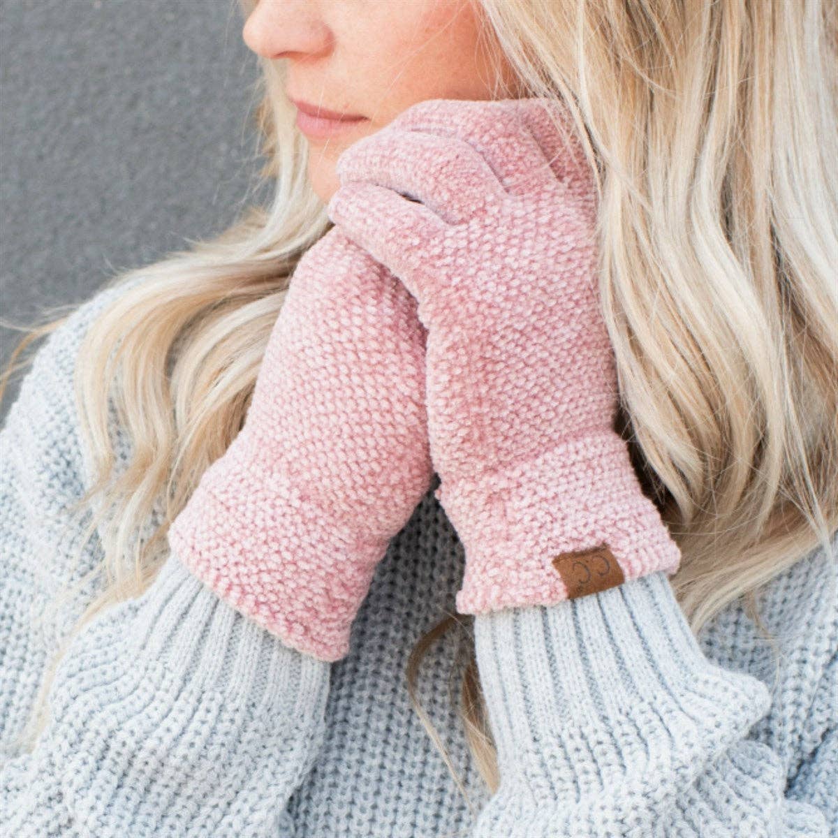 Chenille Touchscreen Glove