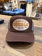 Make It A Double Brown + Pink Trucker Hat