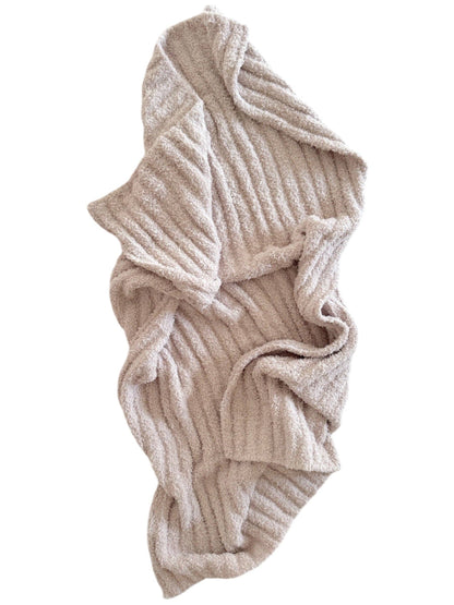 Phufy® Bliss Wave Blanket, Bisque