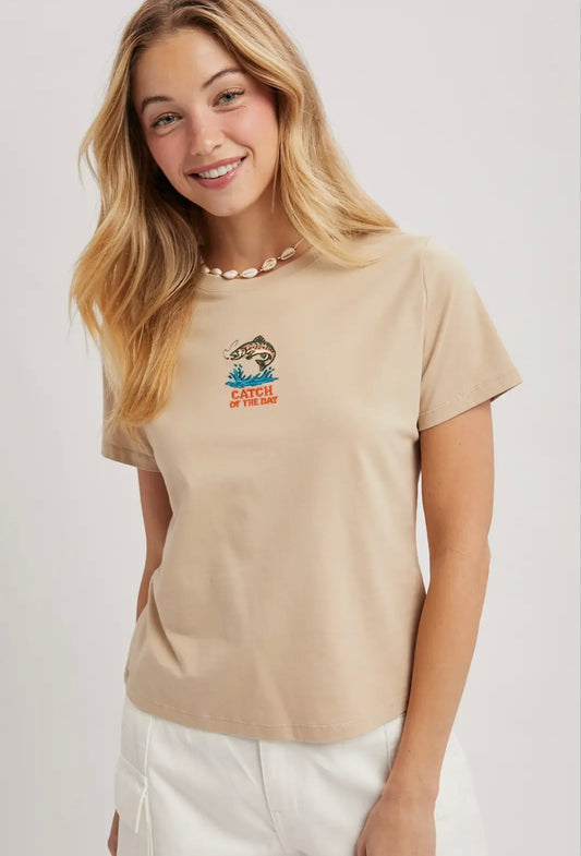 Catch Of The Day Baby Tee