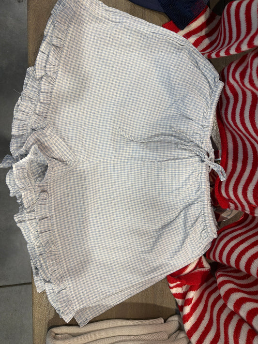 Ruffle Detailed Knit Shorts