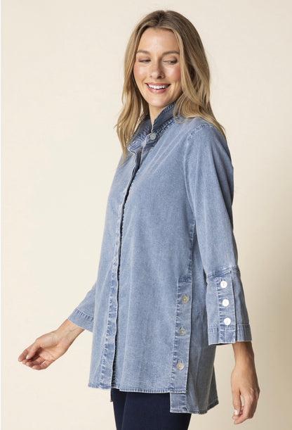 Perfect Travel Shirt Side Button
