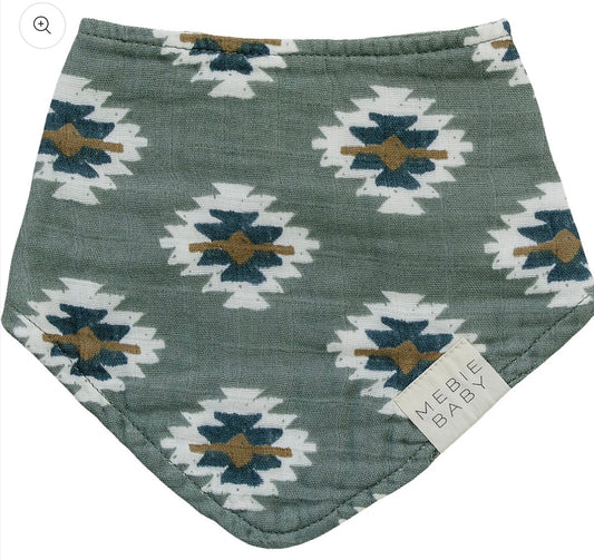 Southwest Aztec Classic Muslin Bib