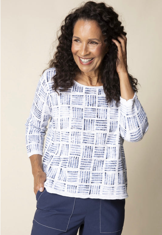 Softly Stamped Pullover