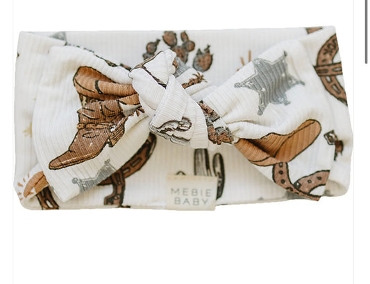 Outlaw Cowboy Ribbed Bamboo Head Wrap