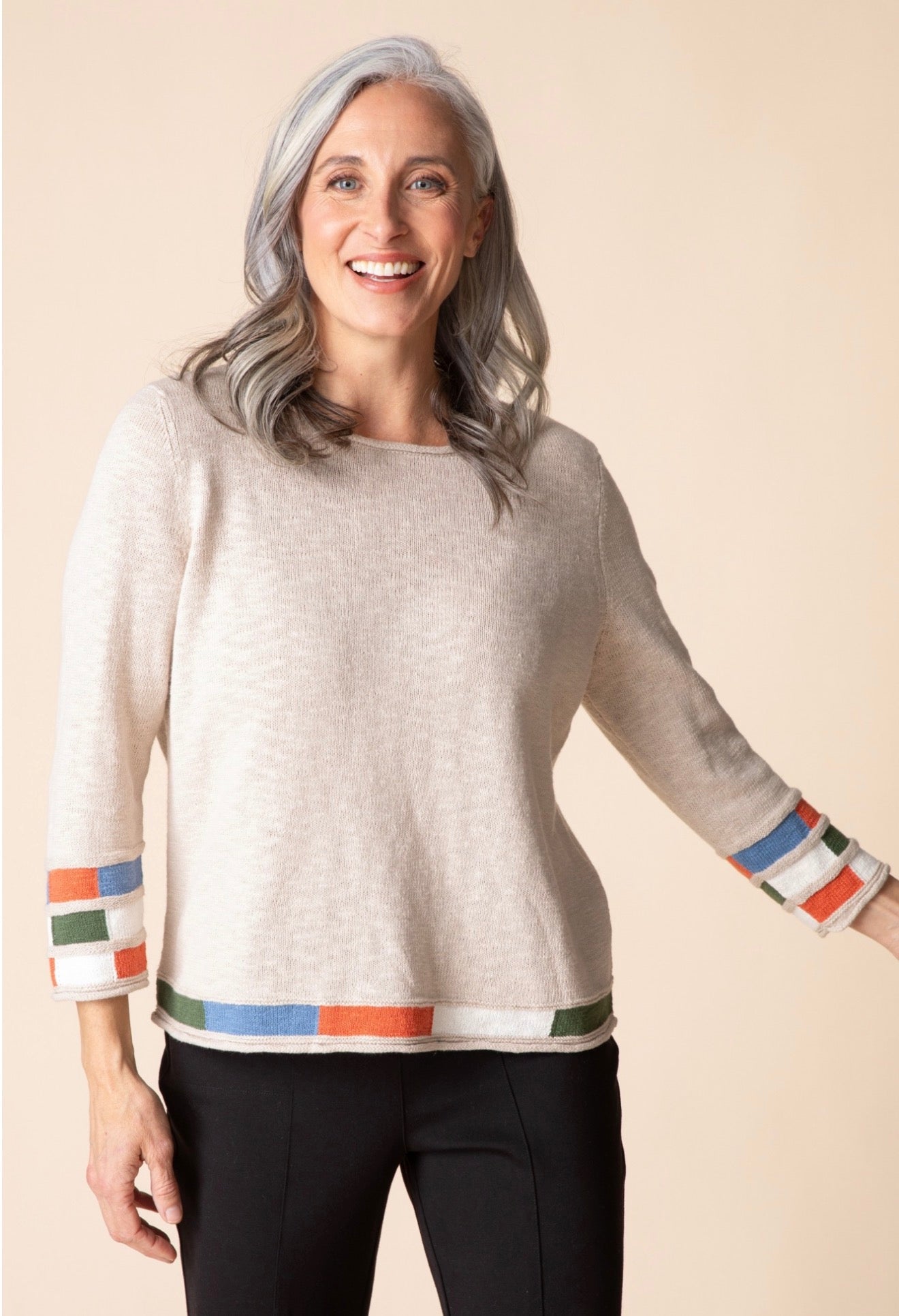 Autum Mosaic Pullover