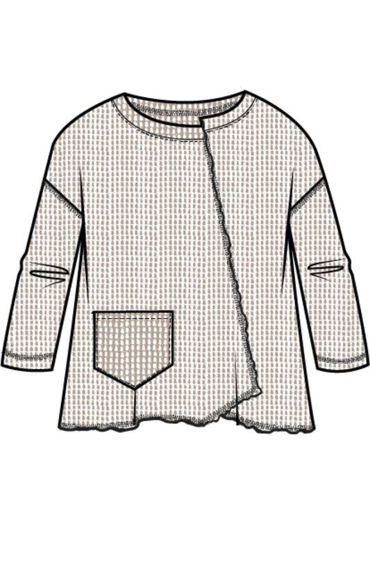 Opposites Attract Inside Out Pullover