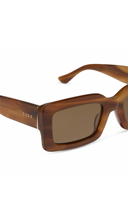 Indy Tawny Tortoise + Brown Polarized