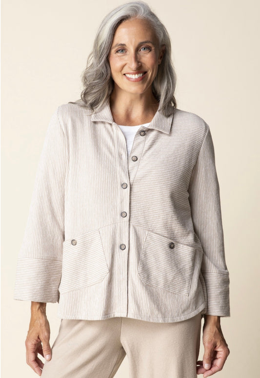 Pasadena Knit Stripe Pullover