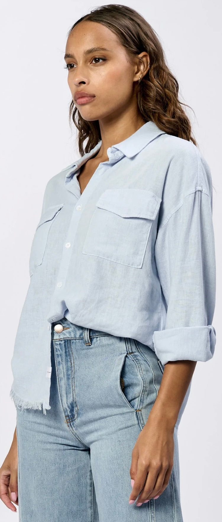 Adrianna Blouse Button Up