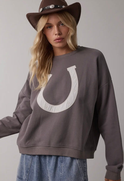 Horseshoe Terry Pullover