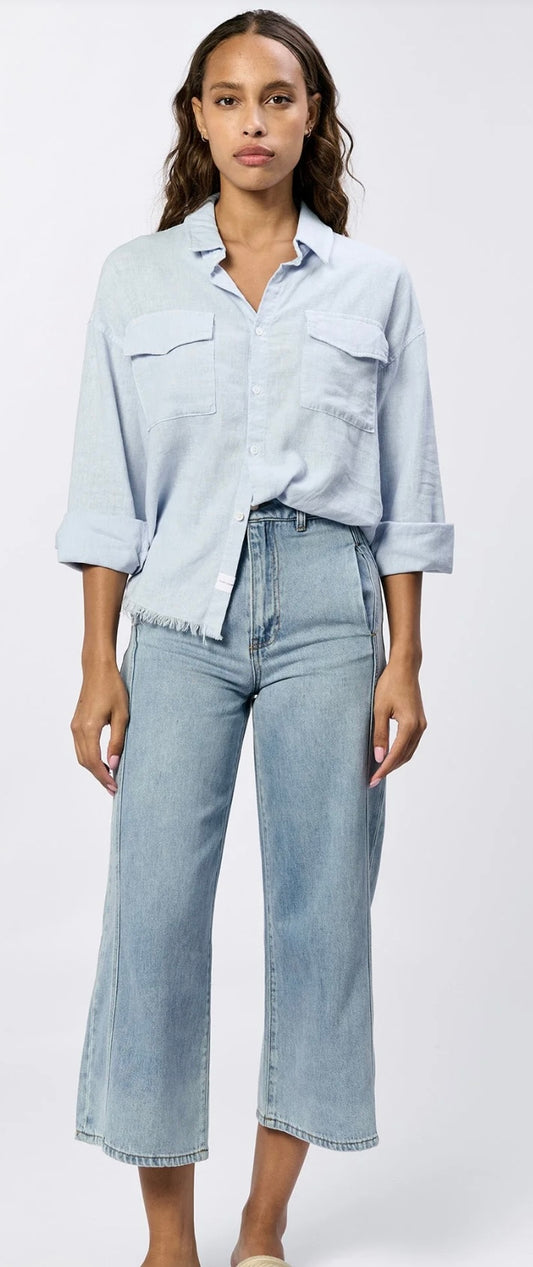 Adrianna Blouse Button Up