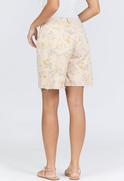 Noel Floral Denim Short