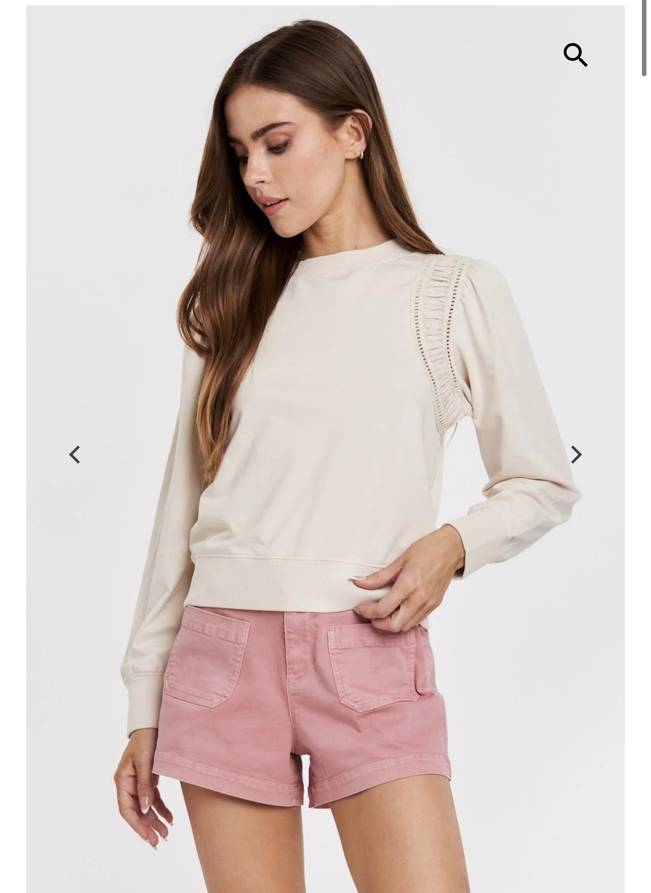 Cecily Crewneck Cream