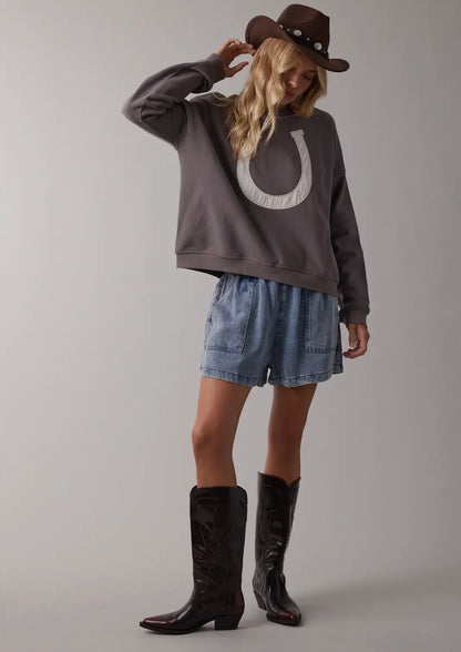 Horseshoe Terry Pullover