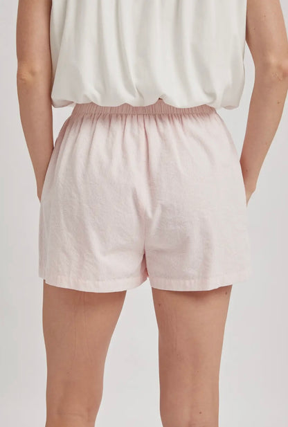 Striped Shorts Pink