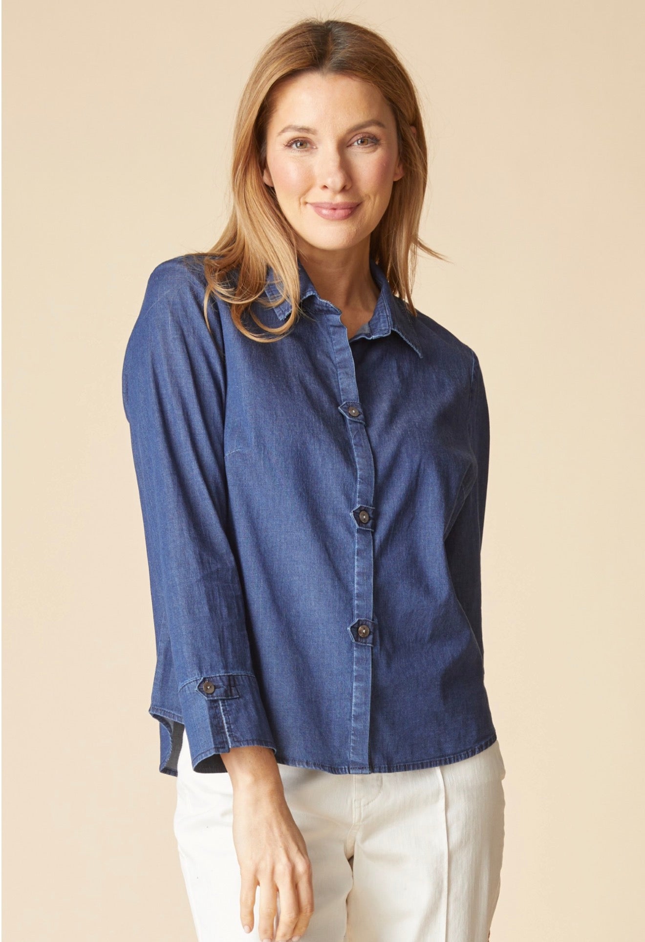 Travel Denim Shirt