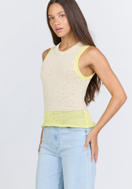Bayla Yellow Stripe Tank
