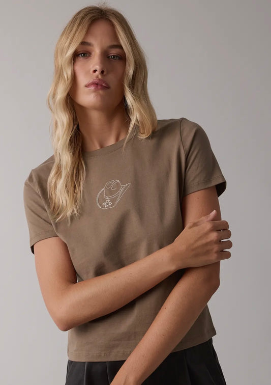 Cowboy Hat Baby Tee