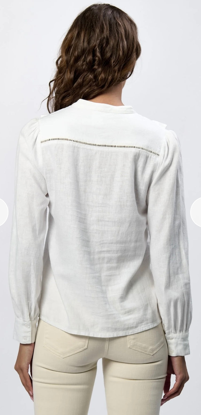 White Lonestar Blouse