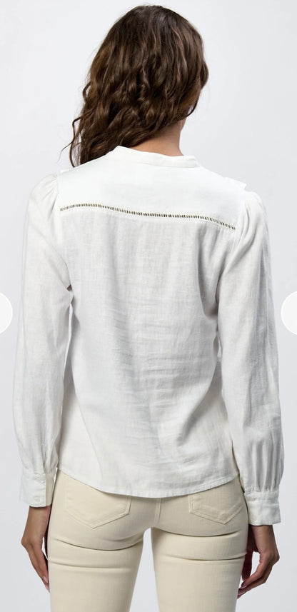 White Lonestar Blouse