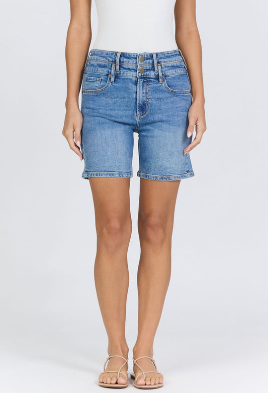 Noel Med Wash Denim Short