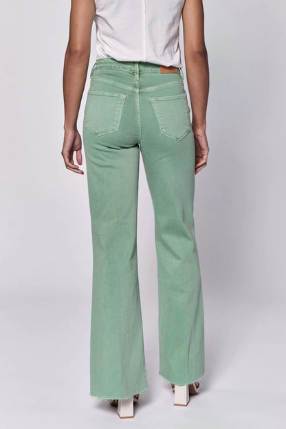 Fiona Green Wide Leg Denim