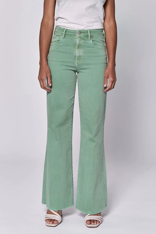 Fiona Green Wide Leg Denim